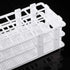 Eowpower Plastic Lab Test Tube Rack Storage Stand Holder Detachable for 20mm Test Tubes, 40 Holes Pack of 1...