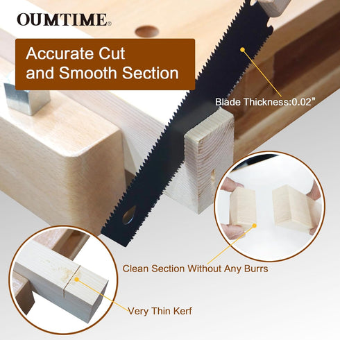 Mini Hand Saw 6 Inch Japanese Pull Saw with Double Edges of 12/17 TPI Flush Cut Saw for Hardwoods/Softwoods Woodworking Tools Small Light Wood Saw...