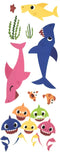 RoomMates Baby Shark Wall Decals - 9 Pieces...