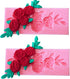 2 Pieces Four Roses Candy Silicone Mold Fondant Chocolate Candy Molds Sugar Craft DIY Cake Molds for Cake Topper Decor Desserts Ice Cube Candy Pud...