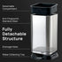 Kitchen Utensil Holder For Countertop Organizer Stainless Steel Kitchen Storage Utensil Silverware Organizer Caddy Small Capacity Flatware Spoon S...