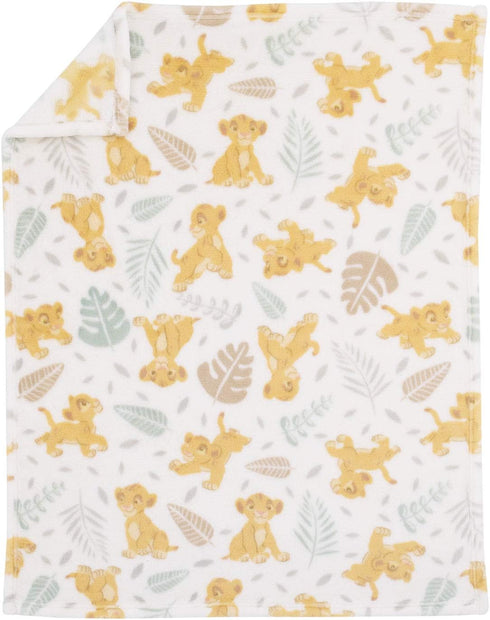 Disney Lion King French Fiber Baby Blanket...