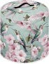 Hummingbird Light Pink Peach Blossom Rice Cooker Cover for 3Qt Instant Pot Crockpot Cover Dust Cover Air Fryer Storage Cover with Handle and Pocke...