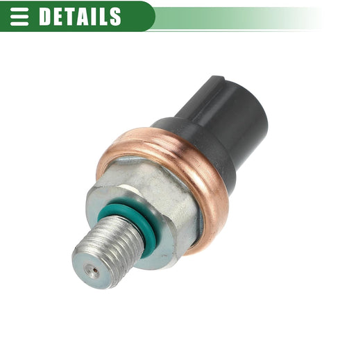 Motoforti Engine Oil Pressure Sensor, Fuel Oil Pressure Sensor Switch Sending Unit, for Honda CR-V 2002-2011, Metal, No.56490PNA003, Silver Tone...