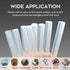 KeLDE Mini Hot Glue Sticks Bulk 50-pack, 4"L,0.27" D, Clear, Multipurpose High Temp Hot Glue Sticks for Kids Adults Art, Craft, DIY and Festival H...