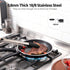 Heat Resistant Silicone Kitchen Tong: U-Taste 16 inch Extra Long Large 480ºF Hot Proof Cooking Tong with Sturdy Non Stick Rubber Tips & Non Slip S...