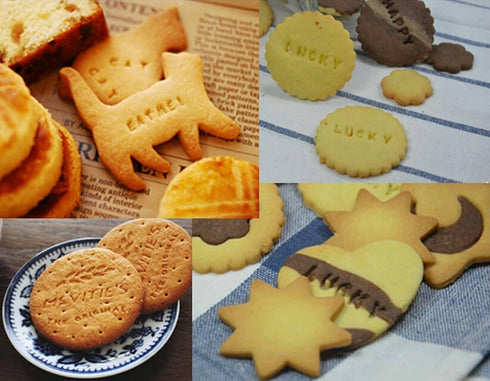 73 pcs Alphabet, Number, Letter Symbols Biscuit Fondant Cake/Cookie Stamp Impress Embosser cutter - Mold Tool Set...