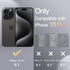 JETech Silicone Case for iPhone 15 Pro 6.1-Inch, Silky-Soft Touch Full-Body Protective Phone Case, Shockproof Cover (Black)......