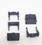 Pc Accessories - Connectors Pro 25-Pack 2X4 8 Pins 2.54mm 0.1" Ptich Dual Rows IDC Socket for Flat Ribbon Cable, 8P FC Connector...