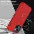 for iphone 13 Mini Case, Military Grade 3 in 1 Heavy Duty Shockproof/Drop Proof/Dust Proof Case with 2Pcs Tempered Glass Screen Protector (Red/Bla...