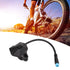 Switch Controller for P850C Controller Electric Bike Accessory Bike Conversion 4 PIN Switch Button Controller for P850C Mid Mount Motor Display Pa...