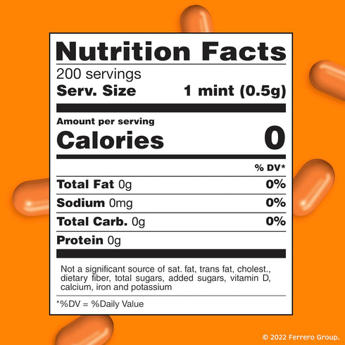 Tic Tac Orange Flavored Mints, Bulk 12 Pack, On-The-Go Refreshment, 1 Oz Each...