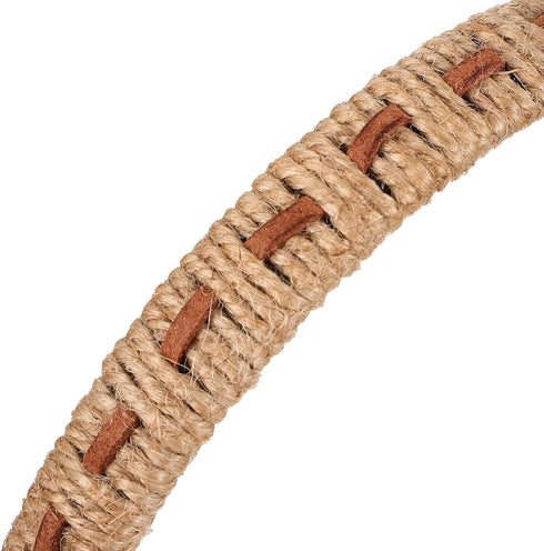 Hemoton Ceramic Teapot Metal Teapot Handle Rope Wrapped Tea Pot Handle Replacement Adjustable Kettle Grip Purse U-Shape Handle for Chinese Teapot ...