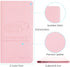 Premium Car Registration and Insurance Card Holder, Car Document Holder for Cards, Driver License & other Essential Documents (Pink)...