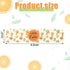 48 Pieces Baby Shower Water Bottle Labels Oranges little cutie baby shower decorations Bottle Stickers Waterproof Oranges Wrappers for Unisex Favo...