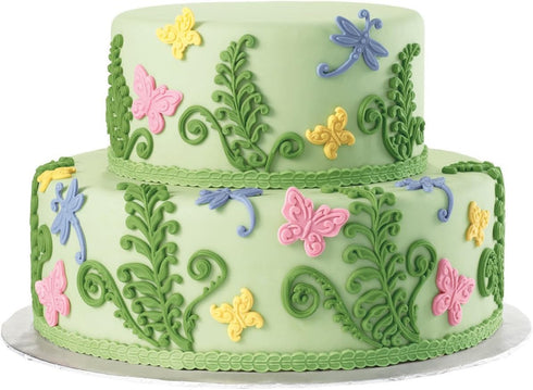 Wilton Fondant and Gum Paste Silicone Mold, Ferns...