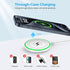 15W Wireless Charging Pad Fast for Motorola Edge 2024,Razr 50 Ultra,G Stylus/Power 2024,Edge 50,Razr+/Razr,Android Wireless Charger Station for Sa...