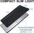 Ultra-Slim Bluetooth Keyboard Compatible with iPad, iPad Air, iPad Pro, iPad Mini, Wireless Keyboard Compatible with Tablet, Apple iPhone, MAC, La...