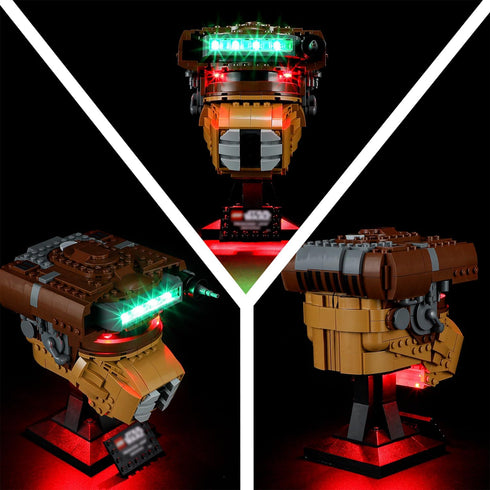 LED Light Kit for Lego 75351 Princess Leia Boushh Helmet Set, Compatible with Lego 75351 Building Blocks Model(Not Include Blocks Set)...