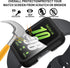 Suoman 2-Pack for Samsung Galaxy Fit3 Case, Full-Coverage Screen Protector Tempered Glass Bumper Cover Case for Samsung Galaxy Fit3 Smartwatch for...