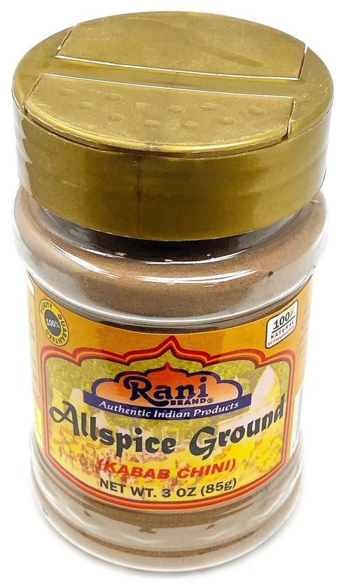 Rani Allspice (Kabab Chini) Ground Powder 3oz (85g) PET Jar ~ All Natural | Vegan | Gluten Friendly | NON-GMO | Indian Origin...