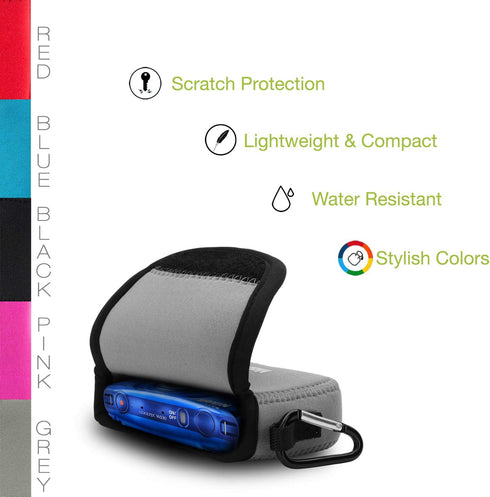 MegaGear Nikon Coolpix W100, S33 Ultra Light Neoprene Camera Case...