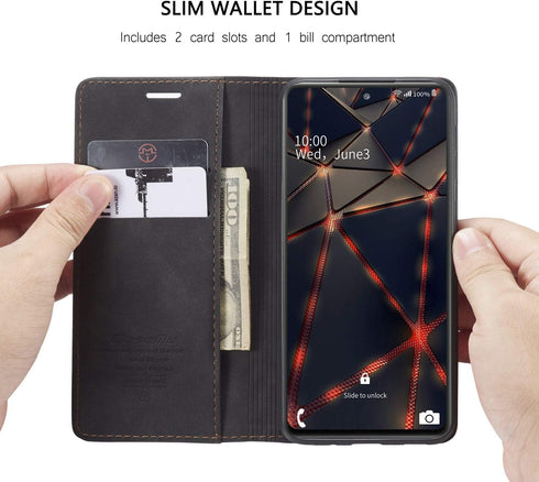 Samsung Galaxy S20 FE 5G Wallet Case, Magnetic Stand Flip Protective Leather Case Purse Style with ID & Credit Card Holder for Samsung Galaxy S20 ...