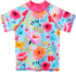 Girls Two Piece Swimsuit Floral UPF 50+ Rash Guard Set Kids Swimwear...