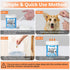OBSEDE Ear Cleaner Finger Wipes, Grooming Kit Care for Dogs and Cats Regular Soothing Odor Control Reduce Dirt Wax Build Up Pet Supplies Easy to U...