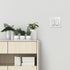Questech Decor Double Rocker Light Switch Cover, 2-Gang Electrical Wall Plate, Double Switch Standard Size GFCI Receptacle Cover, Decorative Bevel...