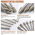 6mm Diamond Drill Grinding Bit Set, 1/8 Shank Stone Carving Set Diamond Burr Bits for Stone Ceramic Carving, Grinding, Polishing, Engraving, Sandi...