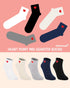 CUTIE MANGO Women's Heart Print Cotton Crew Socks Sneaker Ankle Novelty Casual Soft Cute Lovely Crazy Fun...
