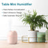 Portable Small Humidifier, USB Personal Desktop Humidifier for Car, Office Room, Bedroom, Auto Shut-Off, 2 Mist Modes, Super Quiet(220ml, Pink)...