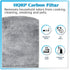 HQRP 6-pack Carbon Filter compatible with Hamilton Beach Parts # 04290, 04290G, 04291G, 04294G, 04230FS, 04230G, 04234G fits True Air 04530GM, 045...