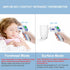 Amplim Digital Forehead Thermometer for Kids, Adults, and Babies - Touchless, Non-Contact Fever Thermometer with Temporal Head Function - No-Touch...