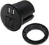 Desktop Power Grommet 2 3/8 inch Hole Table Power Grommet Outlet with 2 USB Charging Ports,6.5ft Extension Cord Desk Power Strip with 1 Outlets fo...