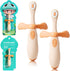 2PCS Infant-to-Toddler Training Toothbrush for 0-3 Years Old Baby Toothbrushes Cute Dinosaur Toddler Toothbrushes Baby's First Toothbrush...