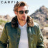 CARFIA Classic Metal Mens Sunglasses - Polarized Sunglasses UV Protection Acetate Arms CA5397...