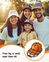 XQXA Hat Washer Cage - No Assembly Needed Hat Cleaner | Perfect Fit for Adult and Kids Hats | Ideal for Baseball Caps | Safe for Dishwasher and Wa...