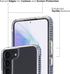 Case-Mate - Tough Series - Case for Samsung Galaxy S22-15 ft Drop Protection - 6.1 Inch - Tough Clear Plus...