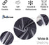 Pico Textiles 1 Yard - Charcoal Gray Stretch Velvet Fabric - Sold by The Yard - Variety of Colors - Ideal for Sewing Apparel, Dresses, Skirts, Cos...