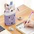 ANGOOBABY Standing Pencil Case Cute Telescopic Pen Holder Kawaii Stationery Pouch Makeup Cosmetics Bag for School Students Office Women Teens Girl...