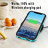 Compatible with Apple iPhone XR Case, Full-Body Protective Waterproof Case, Shockproof Snowproof Clear Cover Case for iPhone XR (6.1 Inch, Teal Cl...