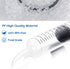 JMU 10 Pcs Dental Irrigation Syringe with Curved Tip, 12cc Wisdom Teeth Syringe with Measurement, Curved Syringe Dental, Tonsil Stone Syringe for ...