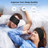 LC-dolida Bluetooth Headband, Cozy Wireless Band Sleep Headphones Sleep Mask with Thin HD Stereo Speakers Music Headband Perfect for Side Sleepers...