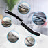 2 Pcs Crevice Cleaning Brush Hard Bristle Gap Brush Multifunctional for Bathroom Household Kitchen Tiles Window Crevice Cleaning Tool (Style 2)...