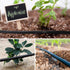 Garden Irrigation Tubing,1/4" Blank Distribution Tubing 50ft Flexible Tubing,Watering Drip Automatic Irrigation Equipment Set for Garden Greenhous...