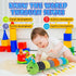 Baby Toys 6 to 12 Months,Montessori Toys for Babies 6-12 Months,Pull String Sensory Toys for 1 Year Old Boys Girls,Plush Caterpillar Learning Acti...