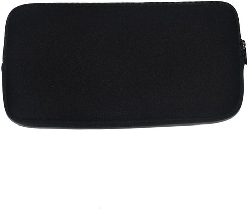 Wanty Black Color Neoprene New Portable Zipper Carry Case Cover Sleeve Skins Pouch Bags for Logitech Easy-Switch K810 / K811 and Apple MC184LL/B M...