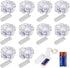 ZNYCYE 10 Pack Fairy Lights Battery Operated?10ft 30 LED String Lights 8 Modes with Timer Waterproof Fairy Lights for DIY Wedding Party Bedroom Ma...